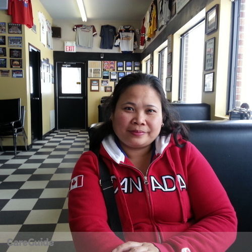 Canadian Nanny Provider Marilyn Dela Cruz's Profile Picture