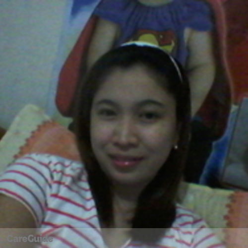 Canadian Nanny Provider Maricris Kahanap's Profile Picture