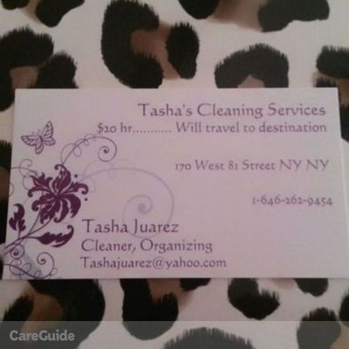 Housekeeper Provider Tasha Juarez's Profile Picture