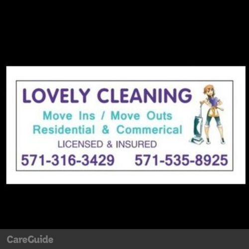 Housekeeper Provider Lovely Cleaning's Profile Picture