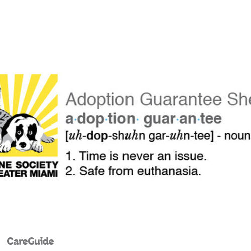 Pet Care Provider Humane Society Greater Miami South's Profile Picture
