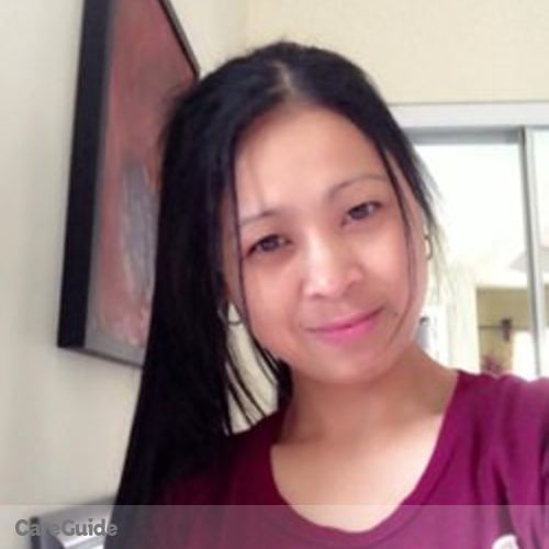 Canadian Nanny Provider Marivic Lenon's Profile Picture