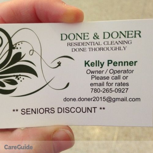 Housekeeper Provider Kelly Penner's Profile Picture