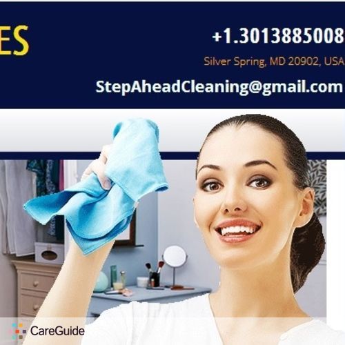 Housekeeper Provider Step Ahead Cleaning Services's Profile Picture
