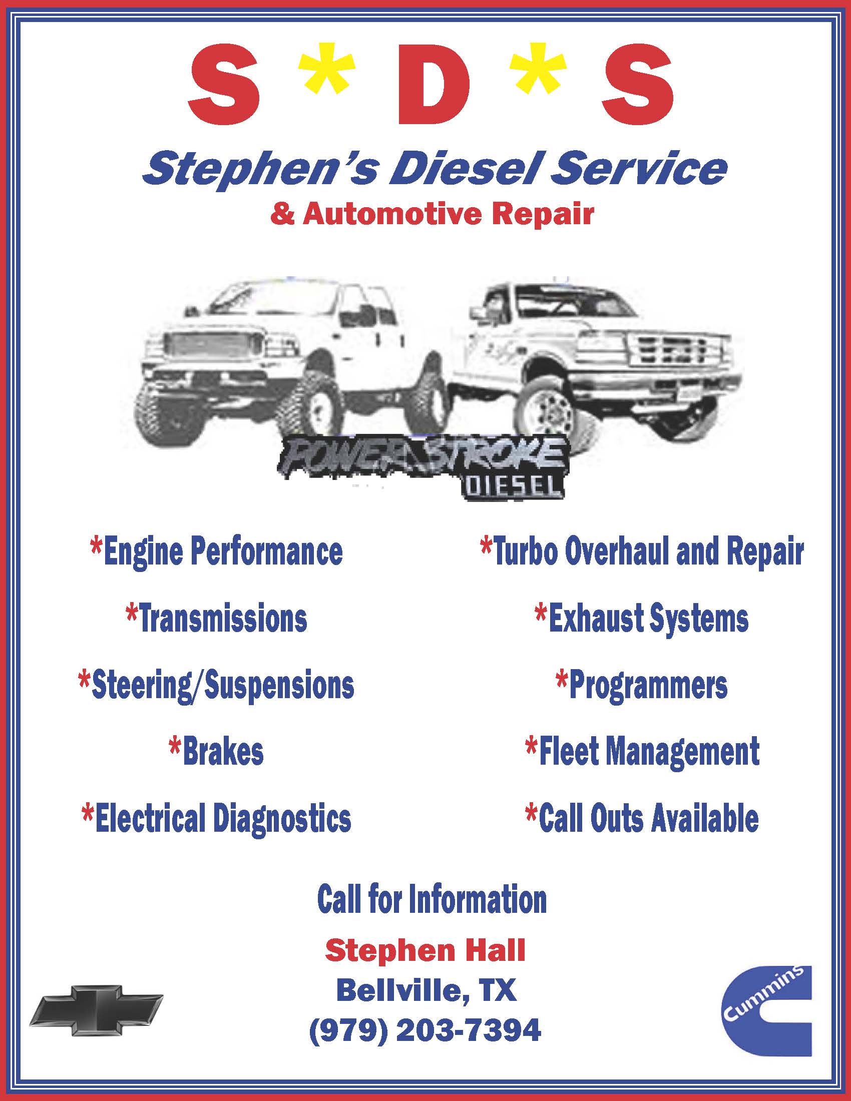 Stephens Desiel Services & Automotive Repair Mechanic in Bellville