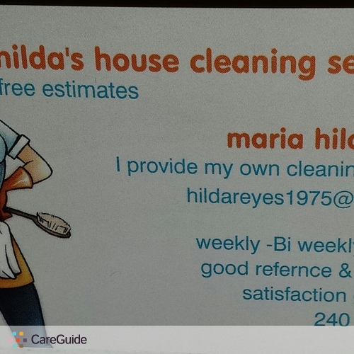 Housekeeper Provider Hilda Reyes's Profile Picture