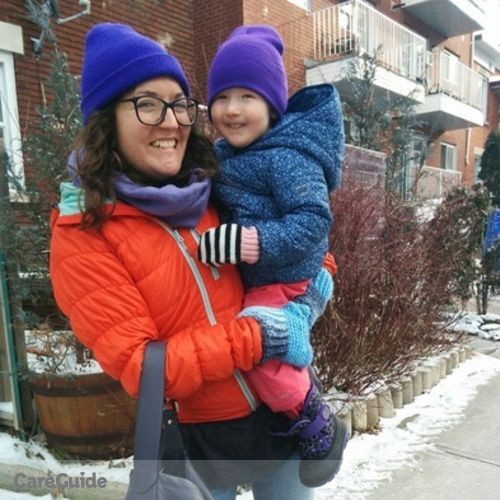 Canadian Nanny Provider Alice Ryan's Profile Picture