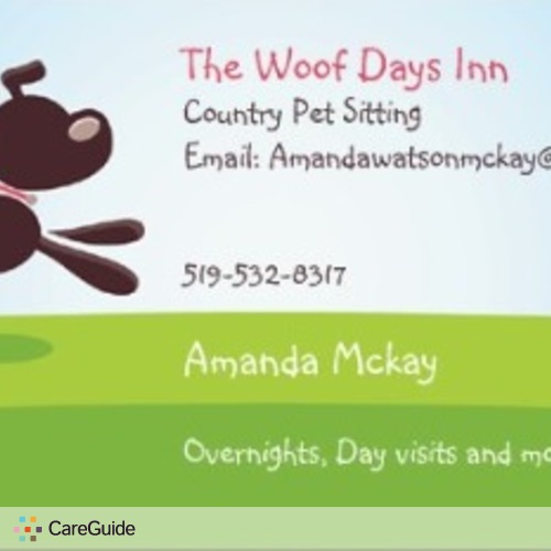 Pet Care Provider Amanda Mckay's Profile Picture