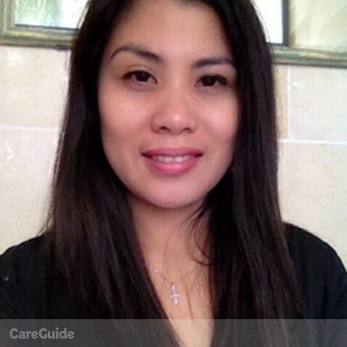 Canadian Nanny Provider Hazel Carino's Profile Picture