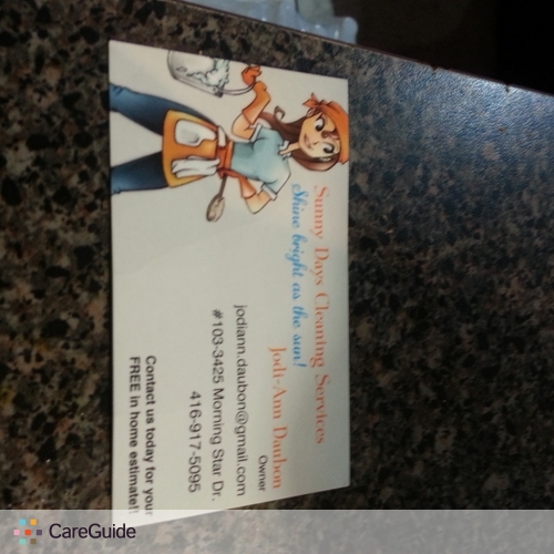 Housekeeper Provider Jodiann Daubon's Profile Picture