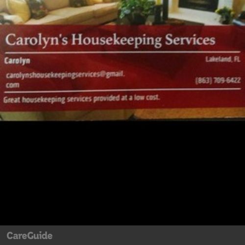Housekeeper Provider Carolyn's Housekeeping Services's Profile Picture