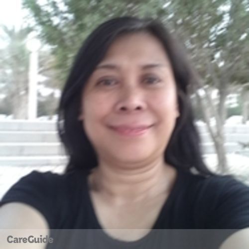 Canadian Nanny Provider Mercita Camayang's Profile Picture