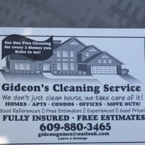 Housekeeper Provider Gideon Gomes's Profile Picture