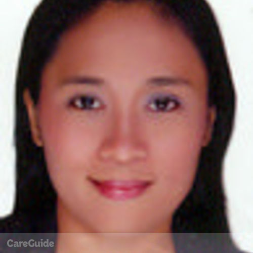 Canadian Nanny Provider Aileen Parcon's Profile Picture