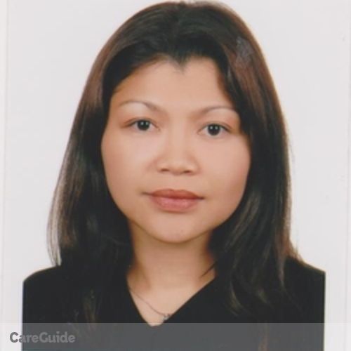 Canadian Nanny Provider Jocelyn Resulga's Profile Picture