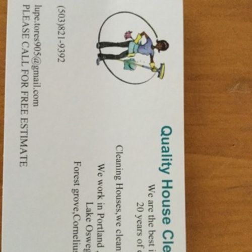 Housekeeper Provider Guadalupe Torres's Profile Picture