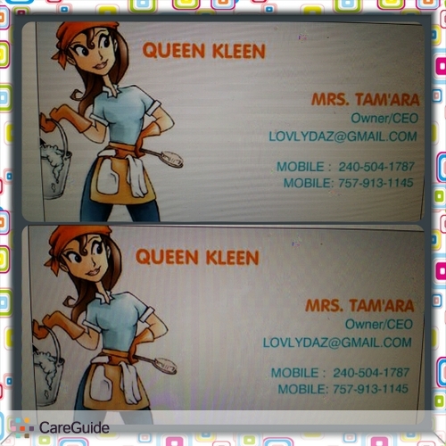 Housekeeper Provider Tamara Queen's Profile Picture