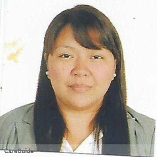 Canadian Nanny Provider Krizia Angelica Quijada's Profile Picture