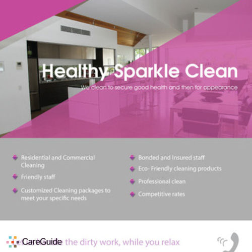Housekeeper Provider Diamond Sparkle Janitorial's Profile Picture