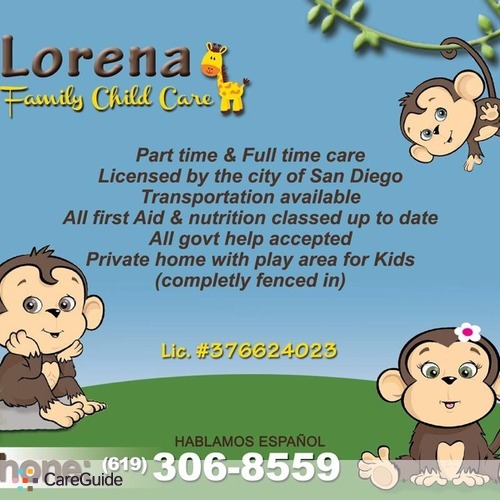 Child Care Provider Lorena Sanchez's Profile Picture