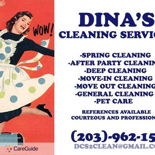 Housekeeper Provider Dina M's Profile Picture