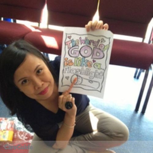 Canadian Nanny Provider Mary Magdalene Riego de Dios's Profile Picture