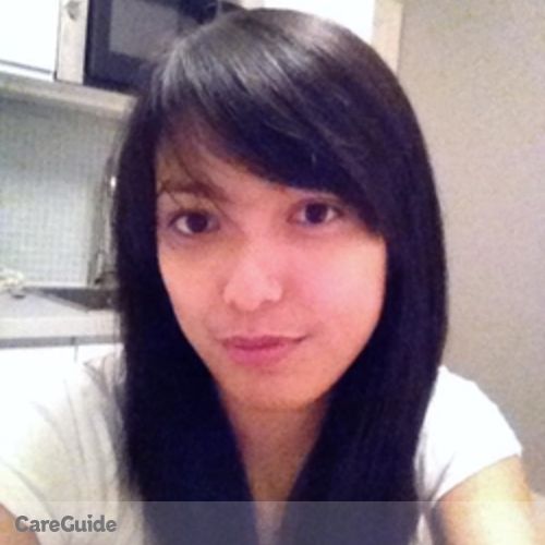 Canadian Nanny Provider Mary Jane Cacho's Profile Picture