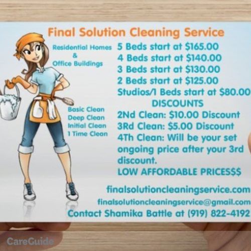 Housekeeper Provider Shamika Battle's Profile Picture