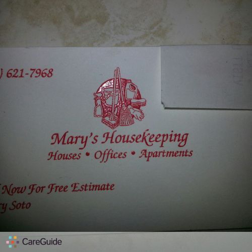 Housekeeper Provider Maria Soto's Profile Picture