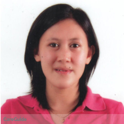Canadian Nanny Provider Ronabel Talag's Profile Picture