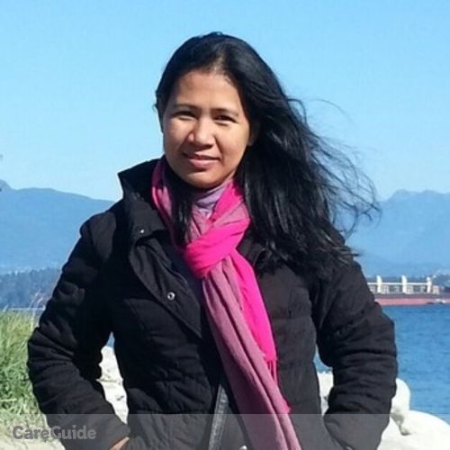 Canadian Nanny Provider Racquel G's Profile Picture