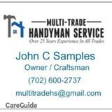 I am a jack of all trades and master of quite a few. No job too big or too small. Call me today for a free estimate.