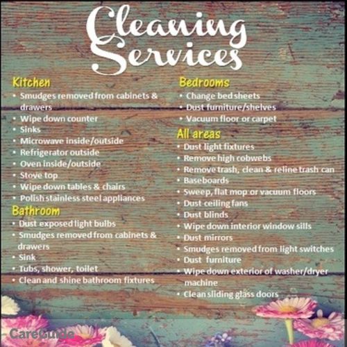 Housekeeper Provider Aroma C's Profile Picture