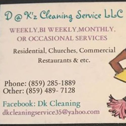 Housekeeper Provider D at Ks Cleaning service LLC's Profile Picture