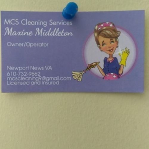 Housekeeper Provider Maxine Middletown's Profile Picture