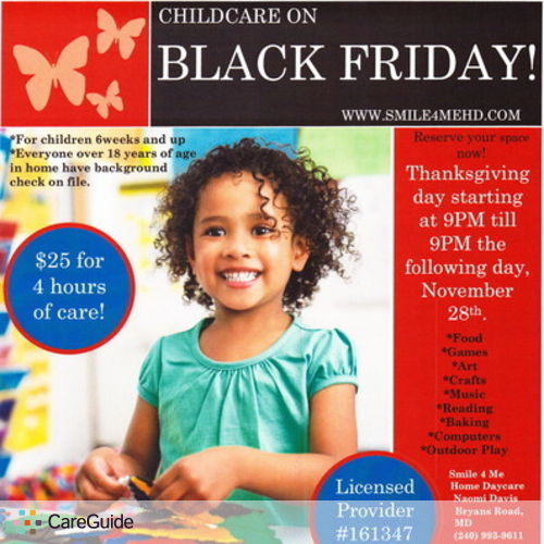 Child Care Provider Naomi Davis's Profile Picture
