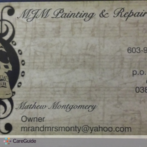 Painter Provider Mathew M's Profile Picture