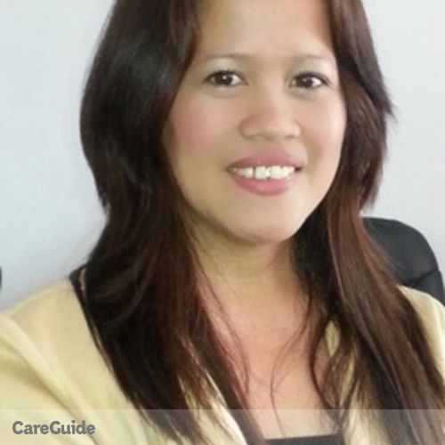 Canadian Nanny Provider Marife V's Profile Picture