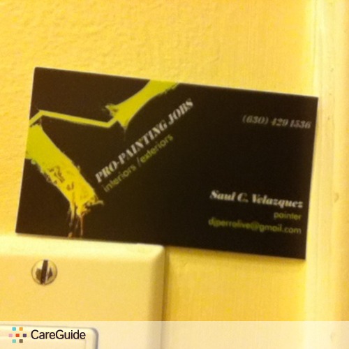 Painter Provider Saul V's Profile Picture