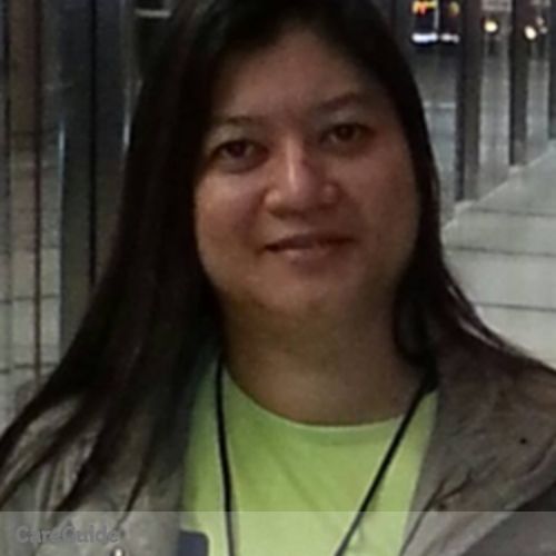 Canadian Nanny Provider Sheila Liza F's Profile Picture