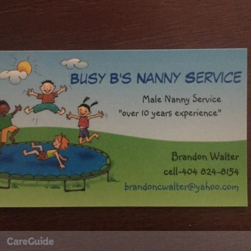 Child Care Provider Brandon W's Profile Picture