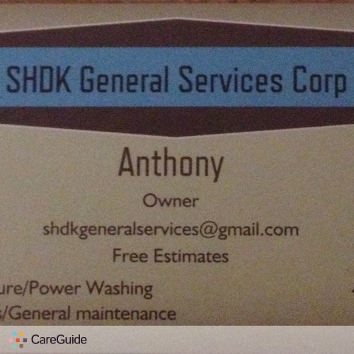 Painter Provider Anthony H's Profile Picture