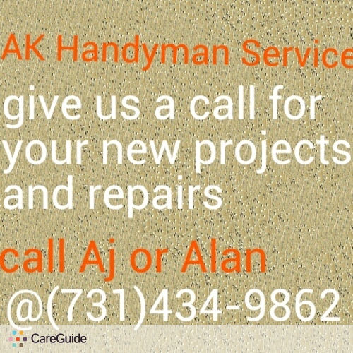 Handyman Provider Aj or A's Profile Picture