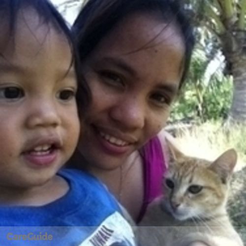 Canadian Nanny Provider Liezel A's Profile Picture