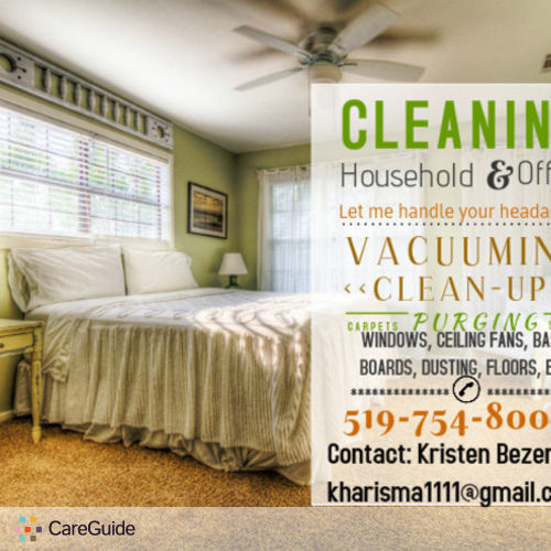 Housekeeper Provider Kristen B's Profile Picture
