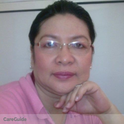 Canadian Nanny Provider Carmelita R's Profile Picture