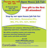 Job Fair For Healthcare Industry Professionals!