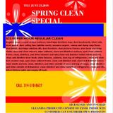 My name is Bianca Jones and the owner of Beauty's Cleaning Service. In which is licensed and insured.