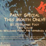 General contractor paining special high-quality work