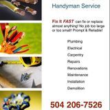 Handyman (Greater New Orleans Area)
